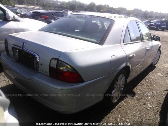 1LNHM87A15Y614676 - 2005 LINCOLN LS 白色 照片 4