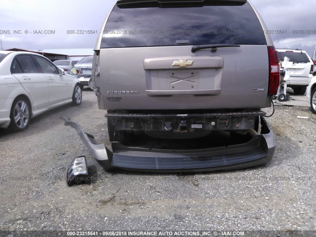 1GNFC16057J263899 - 2007 CHEVROLET SUBURBAN C1500 GRAY photo 6