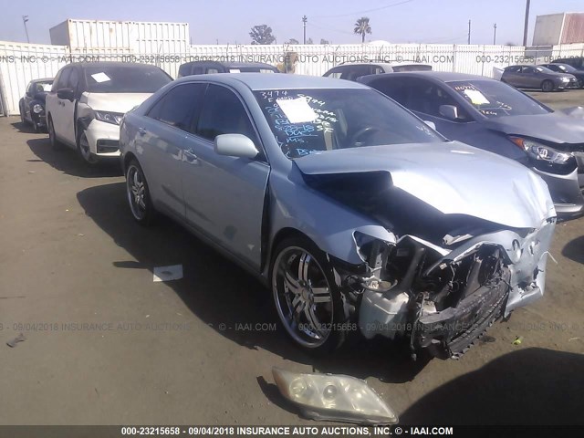 4T1BE46K58U736717 - 2008 TOYOTA CAMRY CE/LE/XLE/SE BLUE photo 1