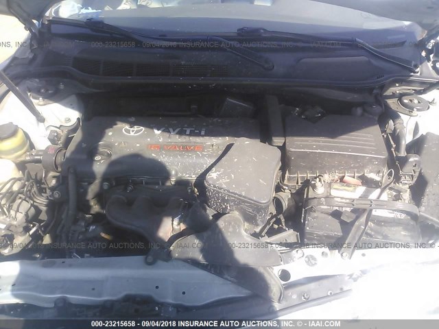 4T1BE46K58U736717 - 2008 TOYOTA CAMRY CE/LE/XLE/SE BLUE photo 10