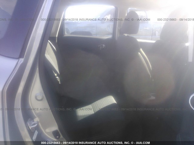 3N1CE2CP8FL436628 - 2015 NISSAN VERSA NOTE S/S PLUS/SV/SL/SR GRAY photo 8