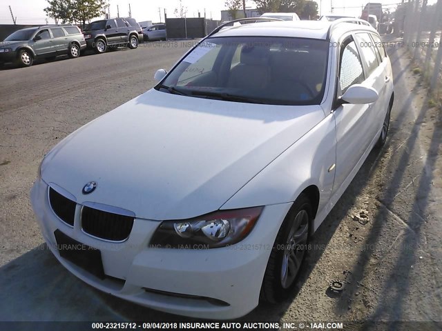 WBAVS13568FX17036 - 2008 BMW 328 IT WHITE photo 2