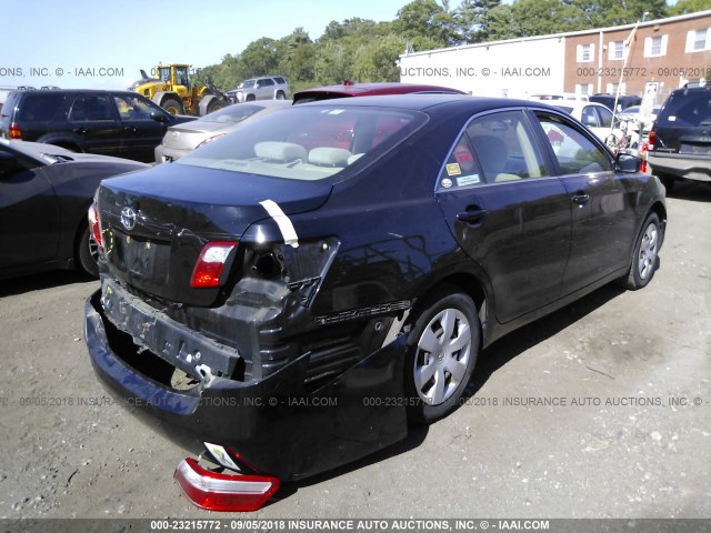 4T1BE46KX9U801482 - 2009 TOYOTA CAMRY SE/LE/XLE BLACK photo 4