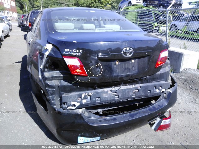 4T1BE46KX9U801482 - 2009 TOYOTA CAMRY SE/LE/XLE BLACK photo 6