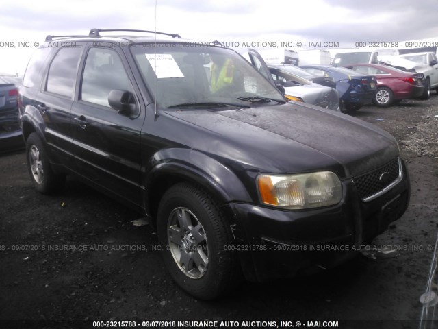 1FMCU941X4KA15216 - 2004 FORD ESCAPE LIMITED BLACK photo 1