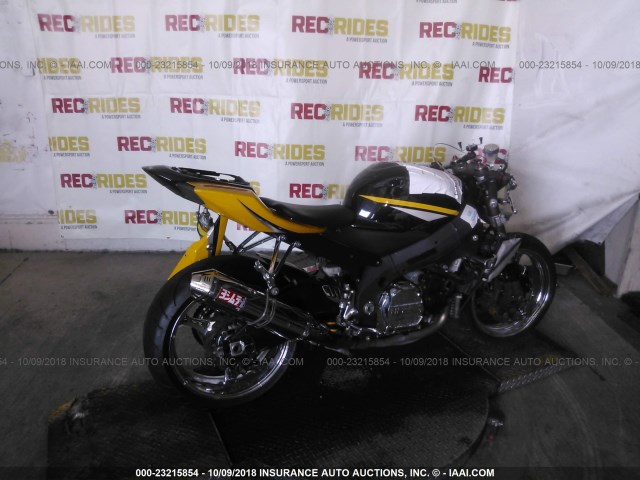 JS1GT76A552103161 - 2005 SUZUKI GSX-R1000 YELLOW photo 4