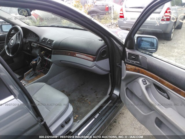 WBADT63443CK44079 - 2003 BMW 530 I AUTOMATIC GRAY photo 5