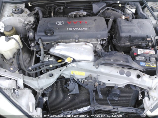4T1BE32K24U935346 - 2004 TOYOTA CAMRY LE/XLE/SE SILVER photo 10