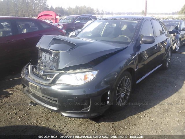 JF1GR7E62CG225743 - 2012 SUBARU IMPREZA WRX GRAY photo 2