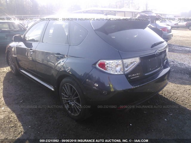 JF1GR7E62CG225743 - 2012 SUBARU IMPREZA WRX GRAY photo 3