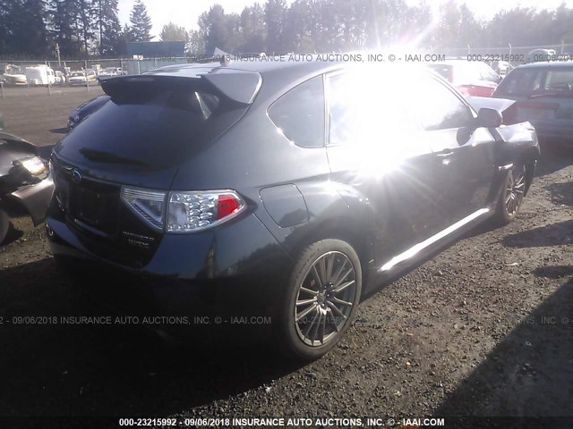 JF1GR7E62CG225743 - 2012 SUBARU IMPREZA WRX GRAY photo 4