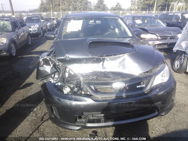 JF1GR7E62CG225743 - 2012 SUBARU IMPREZA WRX GRAY photo 6