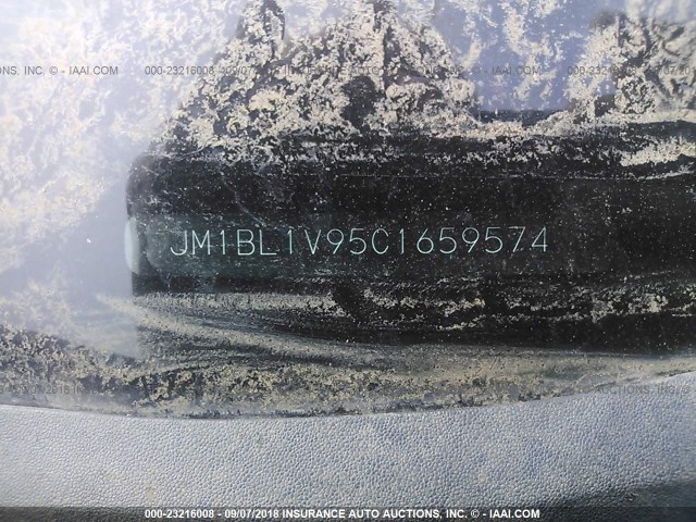 JM1BL1V95C1659574 - 2012 MAZDA 3 S GRAY photo 9