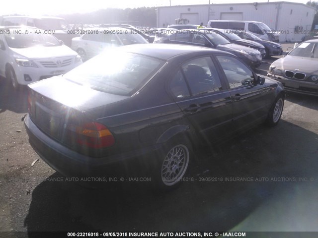 WBAAZ33474KP88924 - 2004 BMW 325 IS SULEV BLACK photo 4