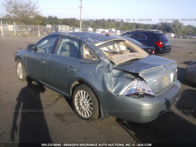 1MEHM43137G609277 - 2007 MERCURY MONTEGO PREMIER BEIGE photo 3