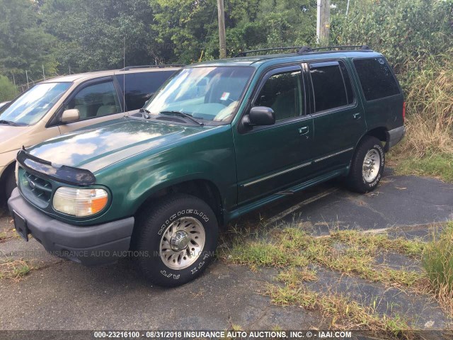 1FMZU62X0YUA58134 - 2000 FORD EXPLORER XLS GREEN photo 2