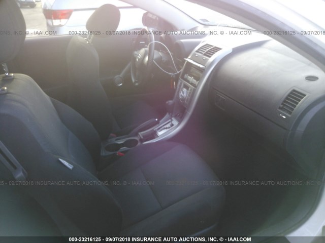 JTKDE167590295602 - 2009 TOYOTA SCION TC თეთრი ფოტო 5