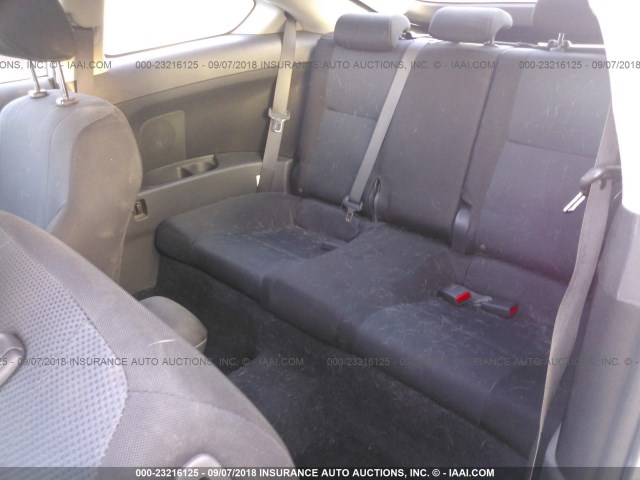 JTKDE167590295602 - 2009 TOYOTA SCION TC თეთრი ფოტო 8