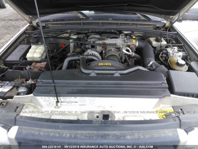 SALTY1243YA263531 - 2000 LAND ROVER DISCOVERY II  თაფლისფერი ფოტო 10