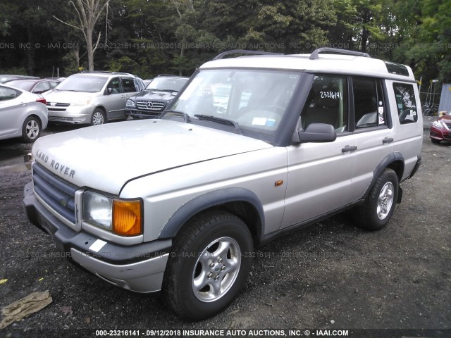 SALTY1243YA263531 - 2000 LAND ROVER DISCOVERY II  TAN photo 2