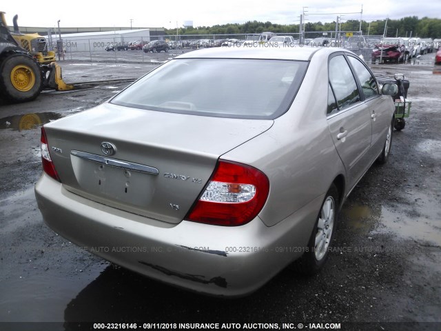 4T1BF30K13U543845 - 2003 TOYOTA CAMRY LE/XLE/SE 绿色 照片 4