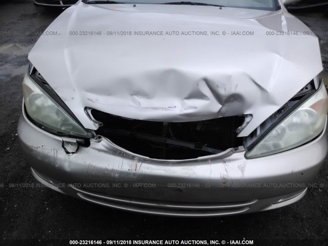 4T1BF30K13U543845 - 2003 TOYOTA CAMRY LE/XLE/SE 绿色 照片 6