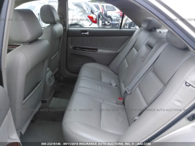 4T1BF30K13U543845 - 2003 TOYOTA CAMRY LE/XLE/SE 绿色 照片 8