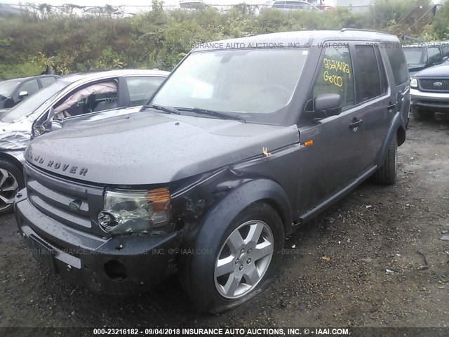 SALAG254X6A371296 - 2006 LAND ROVER LR3 HSE GRAY photo 2