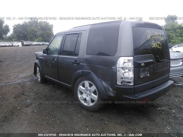 SALAG254X6A371296 - 2006 LAND ROVER LR3 HSE GRAY photo 3