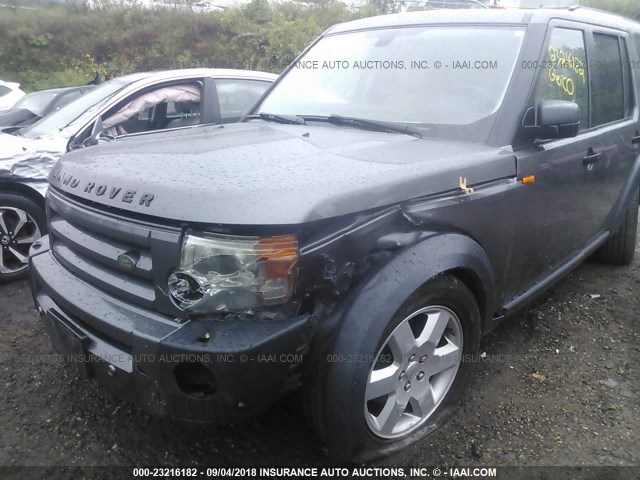 SALAG254X6A371296 - 2006 LAND ROVER LR3 HSE GRAY photo 6