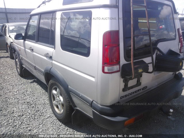 SALTY1244YA266924 - 2000 LAND ROVER DISCOVERY II  ნაცრისფერი ფოტო 3
