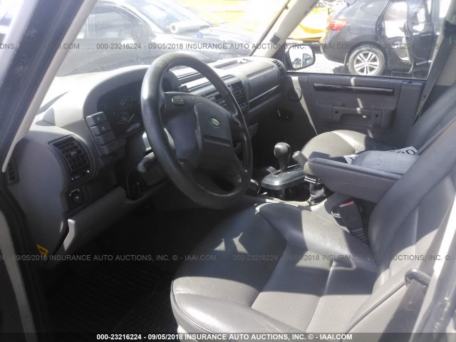 SALTY1244YA266924 - 2000 LAND ROVER DISCOVERY II  ნაცრისფერი ფოტო 5