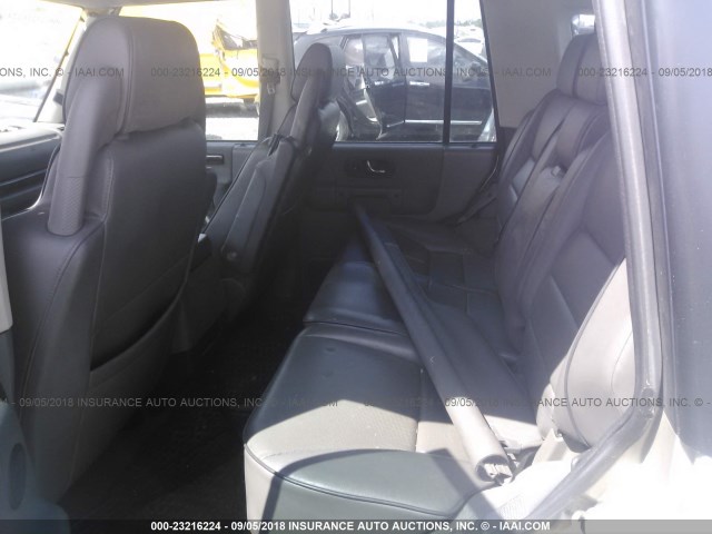 SALTY1244YA266924 - 2000 LAND ROVER DISCOVERY II  ნაცრისფერი ფოტო 8