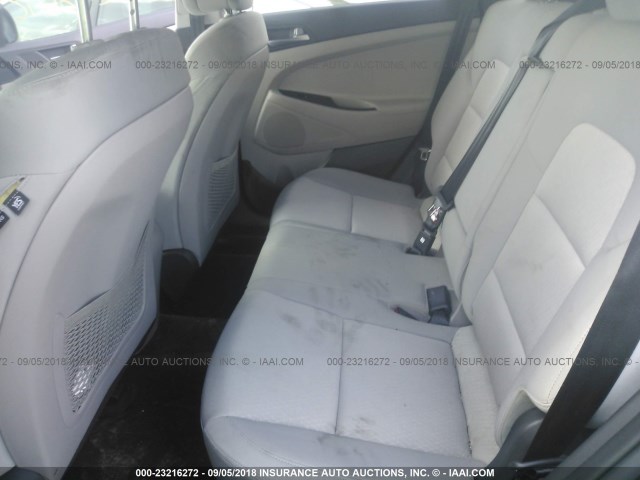 KM8J33A46HU320549 - 2017 HYUNDAI TUCSON LIMITED/SPORT AND ECO/SE BLACK photo 8