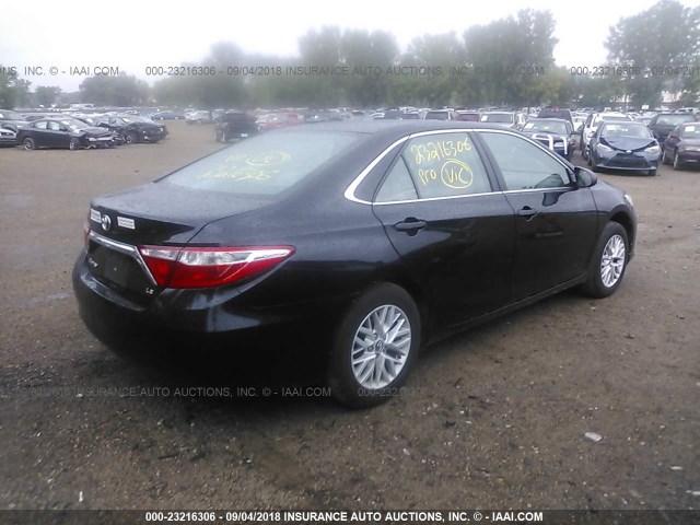 4T4BF1FK6GR561183 - 2016 TOYOTA CAMRY LE/XLE/SE/XSE 黑色 照片 4