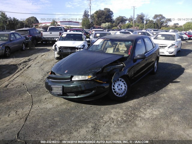 1G8JW52R3YY639167 - 2000 SATURN LS2 GREEN photo 2