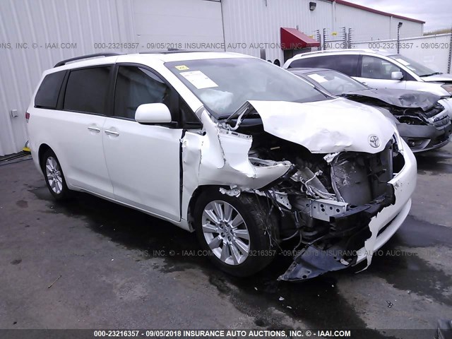 5TDDK3DC7BS028671 - 2011 TOYOTA SIENNA XLE/LIMITED WHITE photo 1