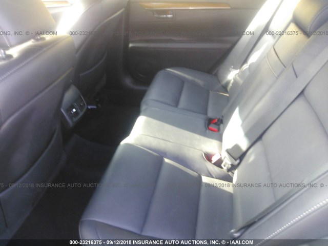 JTHBW1GG9E2049000 - 2014 LEXUS ES 300H GRAY photo 8