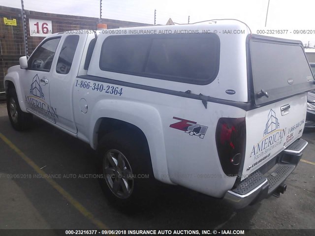 1GCJTDFE0C8155000 - 2012 CHEVROLET COLORADO LT WHITE photo 3