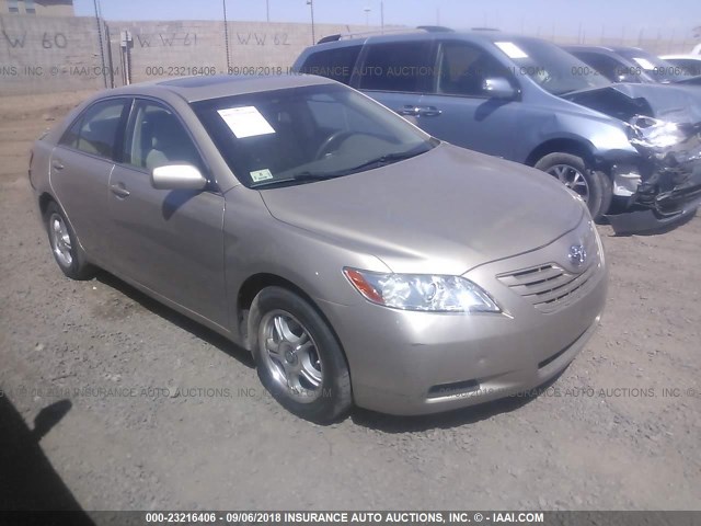 4T1BE46K47U557616 - 2007 TOYOTA CAMRY NEW GENERAT CE/LE/XLE/SE GOLD photo 1