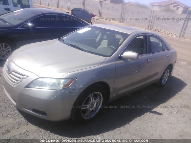 4T1BE46K47U557616 - 2007 TOYOTA CAMRY NEW GENERAT CE/LE/XLE/SE GOLD photo 2