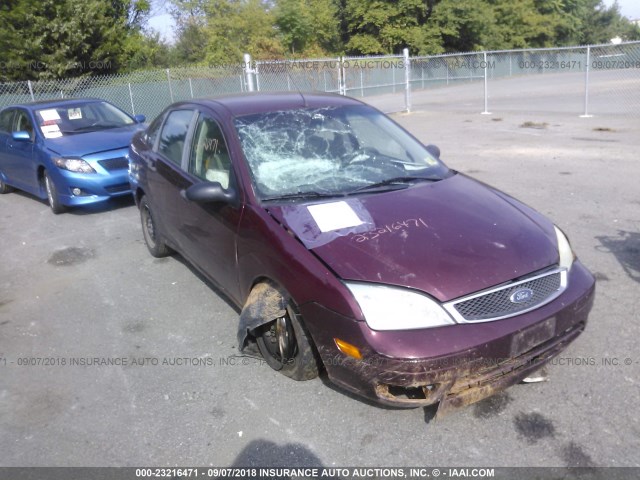 1FAHP34N57W357077 - 2007 FORD FOCUS ZX4/S/SE/SES 勃艮第红 照片 6