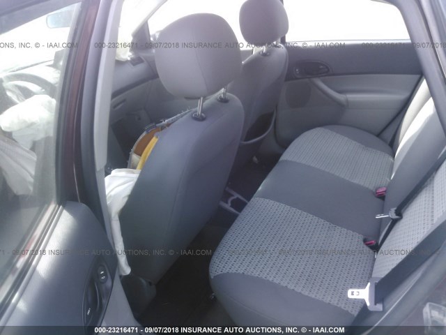 1FAHP34N57W357077 - 2007 FORD FOCUS ZX4/S/SE/SES 勃艮第红 照片 8