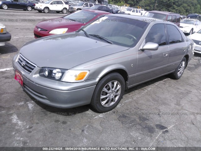4T1BG22K41U119531 - 2001 TOYOTA CAMRY CE/LE/XLE 灰色 照片 2