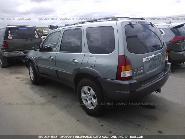 4F2CZ96153KM30297 - 2003 MAZDA TRIBUTE ES 青色 照片 3