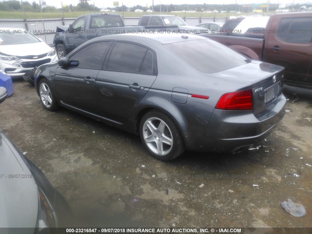 19UUA662X5A049770 - 2005 ACURA TL GRAY photo 3