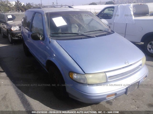 4N2DN11W0SD862476 - 1995 NISSAN QUEST XE/GXE BLUE photo 1