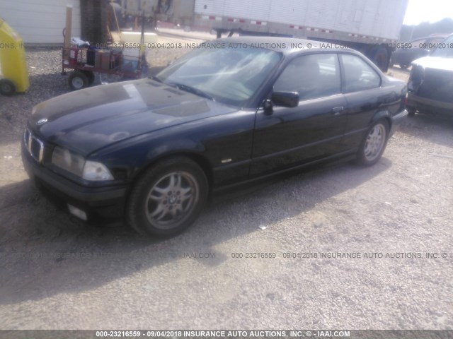 WBABF8337XEH64064 - 1999 BMW 323 IS AUTOMATIC BLACK photo 2