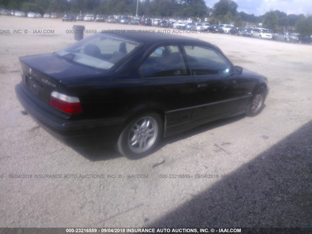 WBABF8337XEH64064 - 1999 BMW 323 IS AUTOMATIC BLACK photo 4