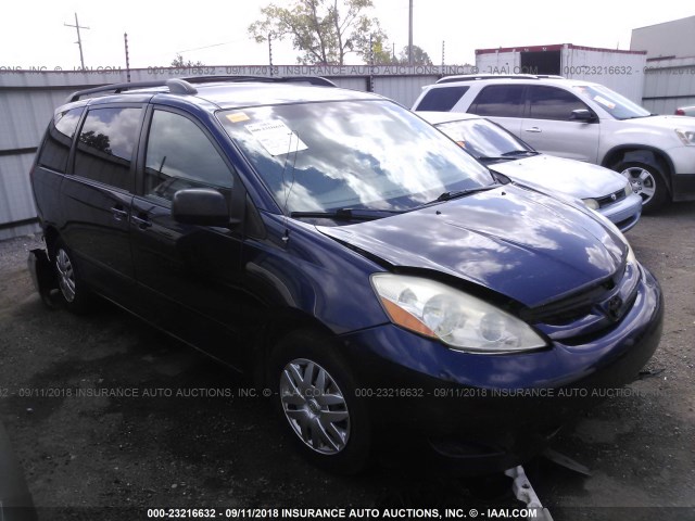 5TDZA23C16S520056 - 2006 TOYOTA SIENNA CE/LE BLUE photo 1